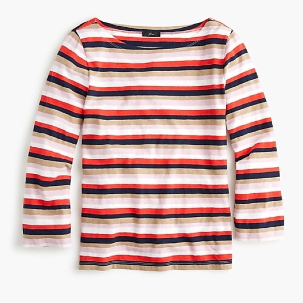 BNWT J. Crew Boatneck Striped Top - XXS & XS